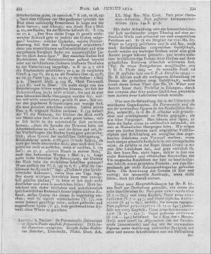 Böttcher, J. F.: De Paronomasia Finitimisque Ei Figuris Paulo Apostolo Frequentatis. P. 1-2. Leipzig: Reclam 1824
