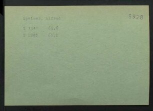 Speiser, Alfred