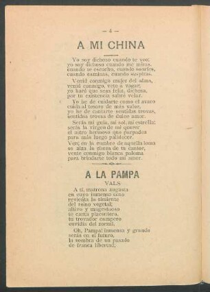 A la pampa