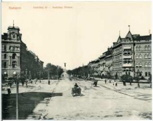 Budapest. Andrássy-Straße