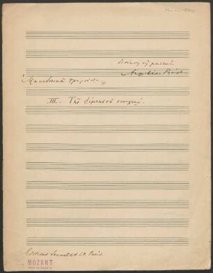 Makedonika tragudia - BSB Mus.ms. 18949 : [3. Satz] ; Gesang mit Klavier