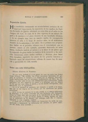 Sobre una nota bibliográfica