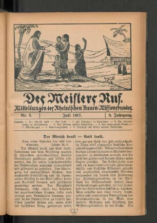 Nr. 3. Juli 1917.