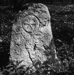 Grenzstein - Cent Wanfried; Wanfried, Mainzer Köpfe