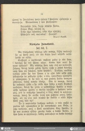 Njedźelu Invokavit