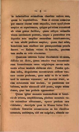 Descriptio monstrorum avium amphibiorum, piscium quae extant in Museo Univ. Lit. Berol. eorumque cum monstris mammalium comparatio : dissertatio inauguralis medica