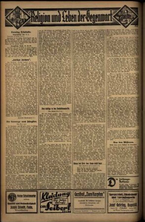 Fünfte Ausgabe vom Sonntag, den 15. Juni 1930.