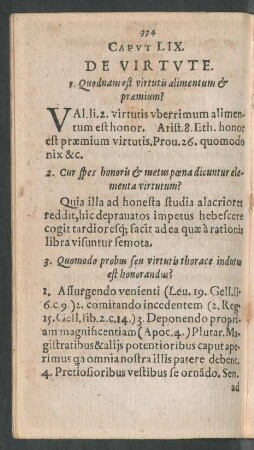 Caput LIX. De Virtute.