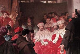 Szenen aus dem Leben Martin Luthers — Luther auf dem Reichstag zu Worms