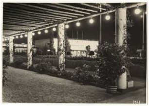 Deutsche Gartenbau- und Schlesische Gewerbe-Ausstellung (GUGALI), Liegnitz: Terrassen-Café