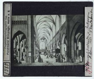 Steenwyck, Innenraum der Antwerpener Kathedrale (Budapest SM 1871.579)