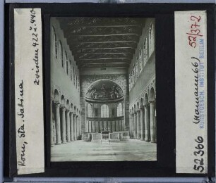 Rom, S. Sabina : Innenansicht, Blick nach O