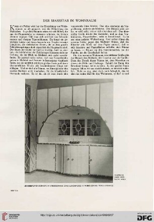 27: Der Massstab im Wohnraum, [1]