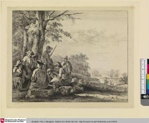 [Ruhende Landleute; Le Repos des Travailleurs]