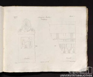 Planche I. Grece. Uggeri. Antiquités Inedites Dilletanti. Fig. 1. Fig. 2.