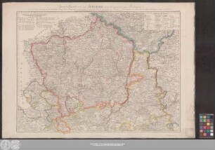 Specialkarte von dem Herzogthum Magdeburg und der Altemark, den Fürstenthümern Anhalt und Blankenburg, der Grafschaft Mansfeld und Abtey Quedlinburg, nebst dem grösten Theil des Fürstenthums Halberstadt, der Grafsch. Wernigerode, des Amts Elbingerode &. und einem Theil der angrenzenden Provinzen von Braunschw. Lüneb. und Wolfenb. der Prignitz, Mittelmark u. Sachsen : im Jahre 1800 in II Sectionen entworfen