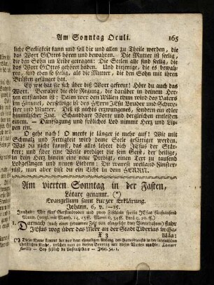 165-172, Am vierten Sonntag in der Fasten