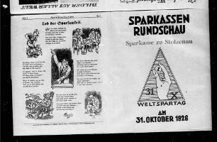 Sparkassen-Rundschau : Belehrendes und Unterhaltendes