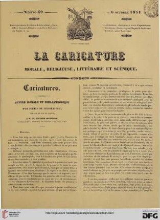 Numéro 49 (6 Octobre 1831) Planches 98,99