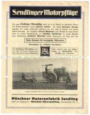 Motorpflüge