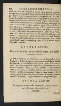 Regula LXXVII.