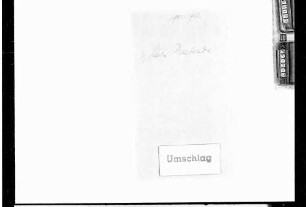 Kleine Präbende (1901-1917)