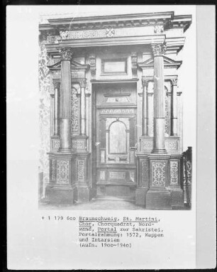 Portal zur Sakristei