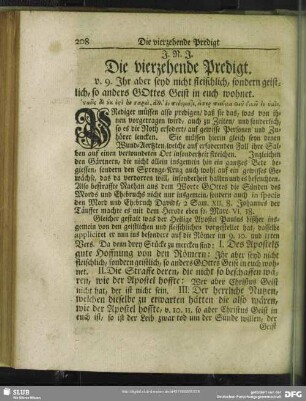 Die vierzehende Predigt