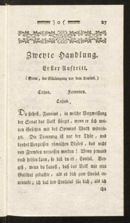 27-53, Zweyte Handlung