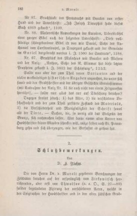 182-192 Schlußbemerkungen