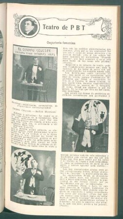 Coquetería femenina : Teatro de PBT