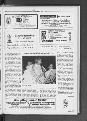 Unsere EBV-Weihnachtsfeier ...