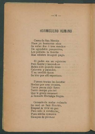 Hormiguero humano
