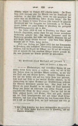 10) Ausbruch eines Vulkans auf Island.