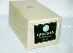 Schachteln mit Inhalt "Larissa Zahnpasta" in Originalumverpackung (ungeöffnet)