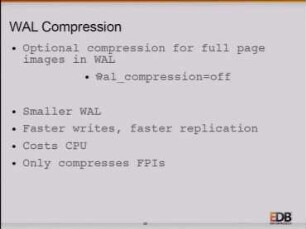 Scalability and Performance Improvements in PostgreSQL 9.5