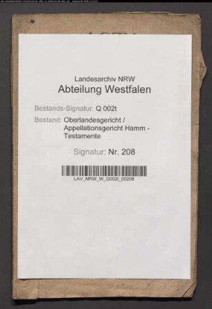 The-Loosen, Henriette geb. Henning, Witwe des Hofkammerrates The-Loosen, Hamm