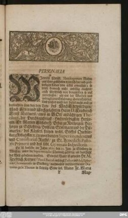 Personalia