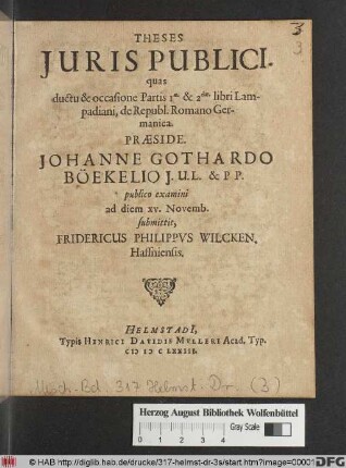Theses Iuris Publici
