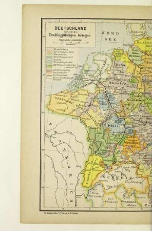 Deutschland zur Zeit des Dreißigjährigen Krieges