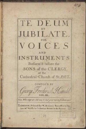 Te Deum et Jubilate