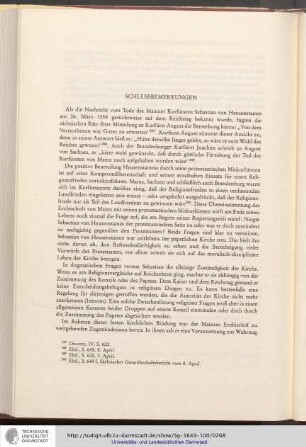 Schlußbemerkungen