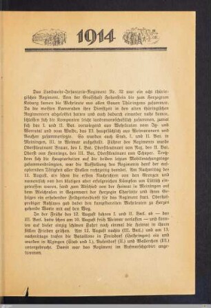 Mobilmachung und Reise ins Aufmarschgebiet