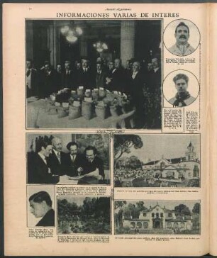 Informaciones varias de interés [Fotografías]