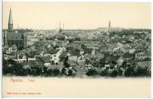 Apolda. Blick über Apolda