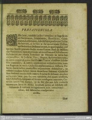 Praefatiuncula