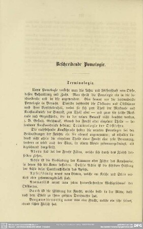 Beschreibende Pomologie