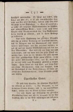 Eigenschaften Gottes