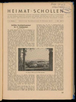 Heimat-Schollen 14. Jahrgang, Heft 3, 1934