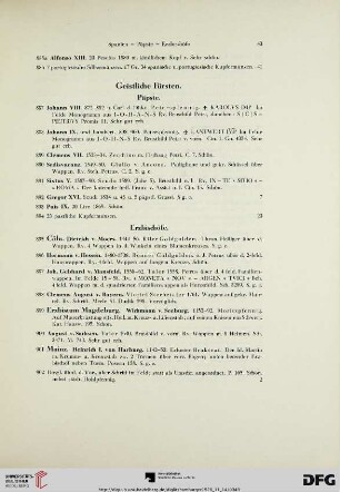 Geistliche Fürsten (Nr. 887-962)